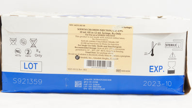 Medefil MSD-0230 Sodium Chloride Injection, USP 0.9% Syringes - Box of 60
